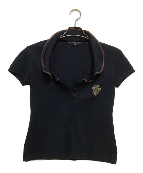 GUCCI（グッチ）GUCCI (グッチ) ポロシャツ ネイビー サイズ:XXSの古着・服飾アイテム