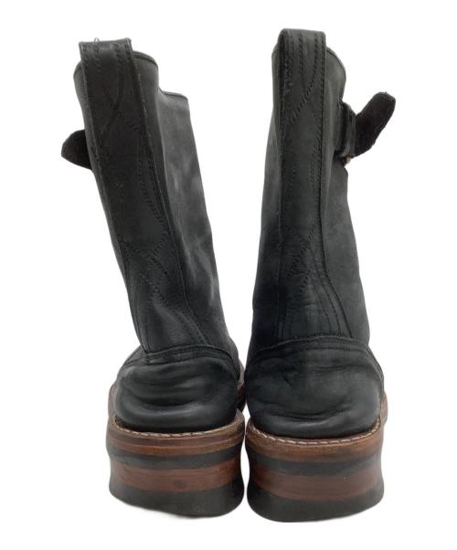TMT（ティーエムティー）TMT (ティーエムティー) ペコスブーツ ブラック サイズ:8の古着・服飾アイテム