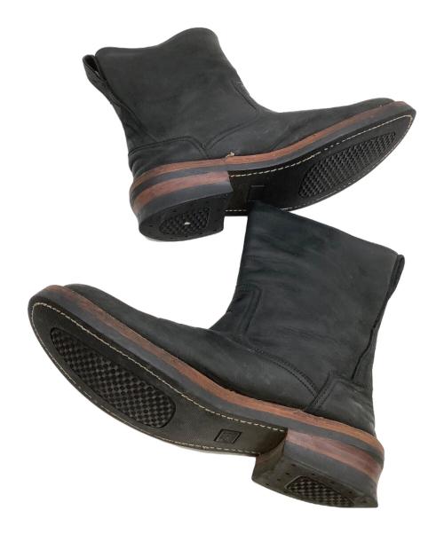 TMT（ティーエムティー）TMT (ティーエムティー) ペコスブーツ ブラック サイズ:8の古着・服飾アイテム