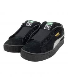 PUMA（プーマ）の古着「ローカットスニーカー SUEDE XL BILLYS」｜ブラック