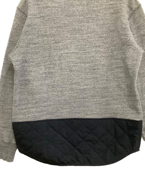 COMME des GARCONS（コムデギャルソン）COMME des GARCONS (コムデギャルソン) 切替スウェット グレー×ブラック サイズ:Mの古着・服飾アイテム