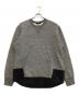 COMME des GARCONS（コムデギャルソン）の古着「切替スウェット」｜グレー×ブラック
