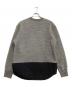 COMME des GARCONS (コムデギャルソン) 切替スウェット グレー×ブラック サイズ:M：12000円