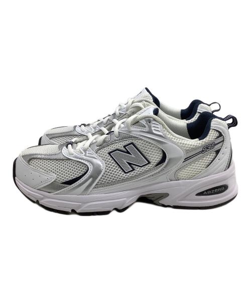 NEW BALANCE（ニューバランス）NEW BALANCE (ニューバランス) ローカットスニーカー ホワイト サイズ:27.5 未使用品の古着・服飾アイテム