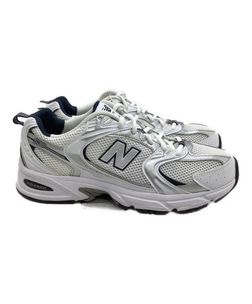 NEW BALANCE（ニューバランス）NEW BALANCE (ニューバランス) ローカットスニーカー ホワイト サイズ:27.5 未使用品の古着・服飾アイテム