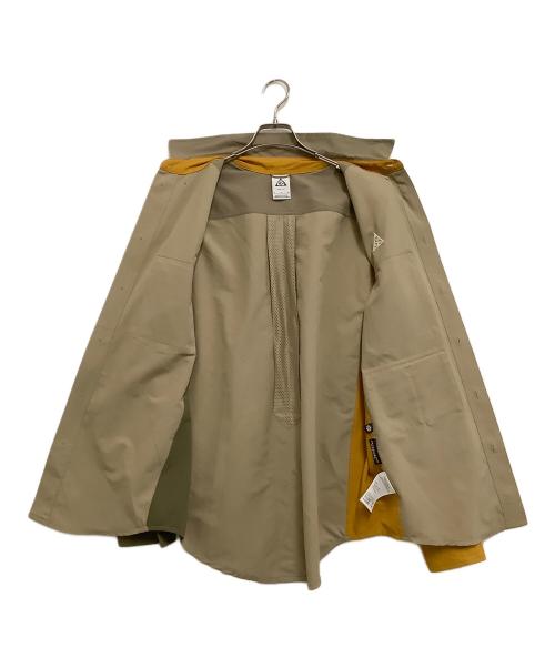 NIKE ACG（ナイキエーシージー）NIKE ACG (ナイキエージーシー) NIKE AS M ACG DF UV DEV TRAIL TOP KHAKI ベージュ×イエロー サイズ:Mの古着・服飾アイテム