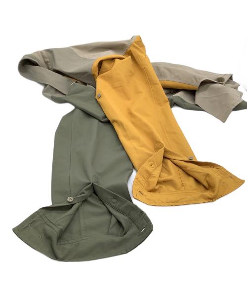 NIKE ACG（ナイキエーシージー）NIKE ACG (ナイキエージーシー) NIKE AS M ACG DF UV DEV TRAIL TOP KHAKI ベージュ×イエロー サイズ:Mの古着・服飾アイテム