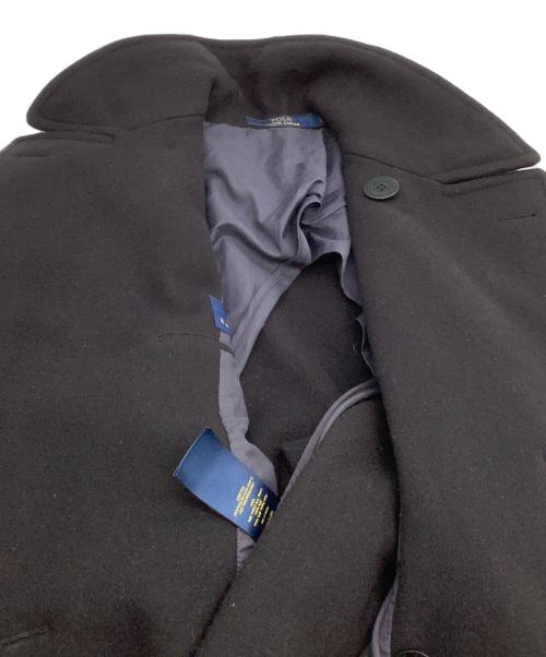POLO RALPH LAUREN（ポロ・ラルフローレン）POLO RALPH LAUREN (ポロ・ラルフローレン) Pコート ブラック サイズ:Sの古着・服飾アイテム