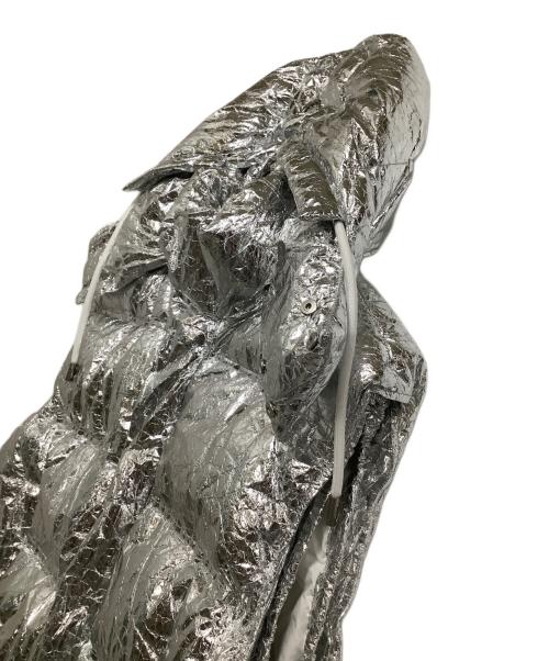 AMI Alexandre Mattiussi（アミアレクサンドルマテュッシ）AMI Alexandre Mattiussi (アミアレクサンドルマテュッシ) フーデッドベスト シワ加工 シルバー サイズ:Mの古着・服飾アイテム