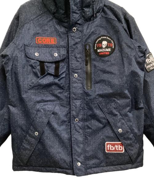 MAZUME（マズメ）MAZUME (マズメ) 中綿ジャケット CORE ALL WEATHERSUIT ネイビー サイズ:LLの古着・服飾アイテム