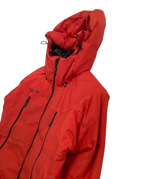 MAMMUT（マムート）MAMMUT (マムート) クレーターソフトシェル サーモフーデッドジャケット　Crater SO Thermo Hooded レッド サイズ:Sの古着・服飾アイテム