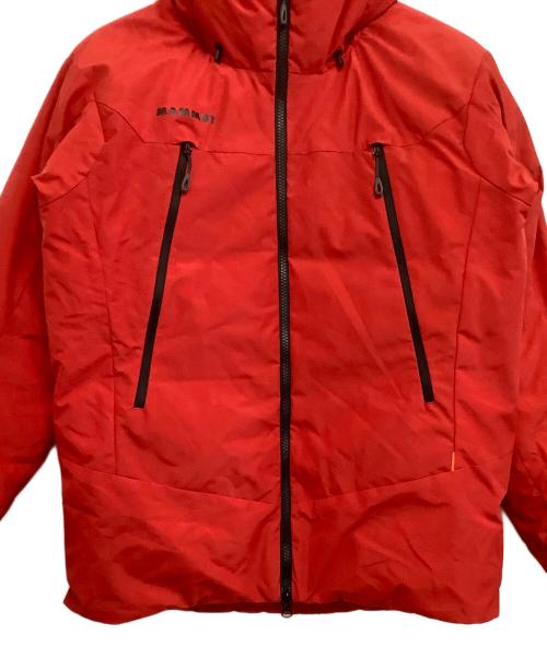 MAMMUT（マムート）MAMMUT (マムート) クレーターソフトシェル サーモフーデッドジャケット　Crater SO Thermo Hooded レッド サイズ:Sの古着・服飾アイテム