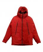 MAMMUTマムート）の古着「クレーターソフトシェル サーモフーデッドジャケットCrater SO Thermo Hooded」｜レッド