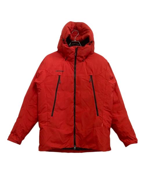 MAMMUT（マムート）MAMMUT (マムート) クレーターソフトシェル サーモフーデッドジャケットCrater SO Thermo Hooded レッド サイズ:Lの古着・服飾アイテム