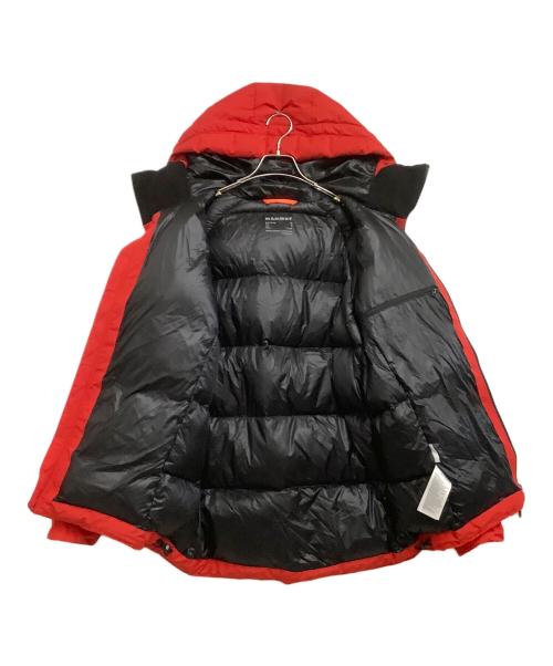 MAMMUT（マムート）MAMMUT (マムート) クレーターソフトシェル サーモフーデッドジャケットCrater SO Thermo Hooded レッド サイズ:Lの古着・服飾アイテム