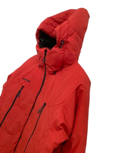 MAMMUT（マムート）MAMMUT (マムート) クレーターソフトシェル サーモフーデッドジャケットCrater SO Thermo Hooded レッド サイズ:Lの古着・服飾アイテム