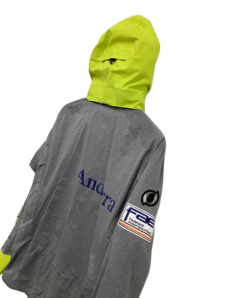 ONYONE（オンヨネ）ONYONE (オンヨネ) ANDORRA SHELL JACKET グレー×イエローの古着・服飾アイテム