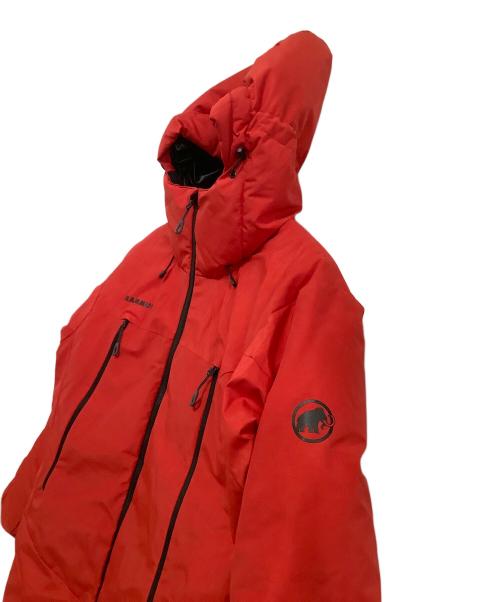 MAMMUT（マムート）MAMMUT (マムート) クレーターソフトシェルサーモフーデッドジャケット レッド サイズ:Mの古着・服飾アイテム