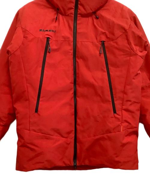 MAMMUT（マムート）MAMMUT (マムート) クレーターソフトシェルサーモフーデッドジャケット レッド サイズ:Mの古着・服飾アイテム