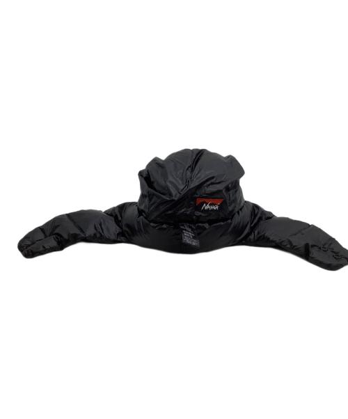 NANGA（ナンガ）NANGA (ナンガ) マウンテンロッジダウンイヤーフラップキャップ ブラック サイズ:freeの古着・服飾アイテム