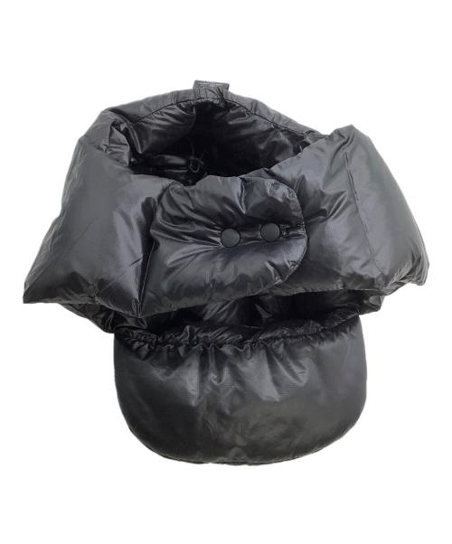 NANGA（ナンガ）NANGA (ナンガ) マウンテンロッジダウンイヤーフラップキャップ ブラック サイズ:freeの古着・服飾アイテム