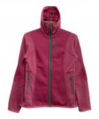 Patagoniaパタゴニア）の古着「ジップパーカー ピトン ハイブリッドフーディ」｜ピンク