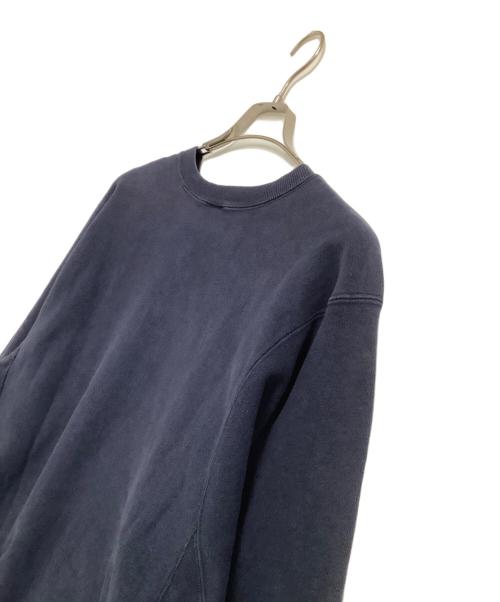 Champion REVERSE WEAVE（チャンピオン リバース ウィーブ）Champion REVERSE WEAVE (チャンピオン リバース ウィーブ) クルーネックスウェット　90s-00s  ネイビー サイズ:XLの古着・服飾アイテム