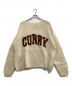 Mcmachan Woolenマクマーンウーレン）の古着「ニット」｜アイボリー×ブラウン