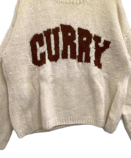 Mcmachan Woolen（マクマーンウーレン）Mcmachan Woolen (マクマーンウーレン) ニット アイボリー×ブラウン サイズ:表記なしの古着・服飾アイテム