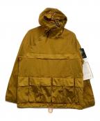 STONE ISLANDストーンアイランド）の古着「ナイロンメタルプルオーバー」｜ブラウン