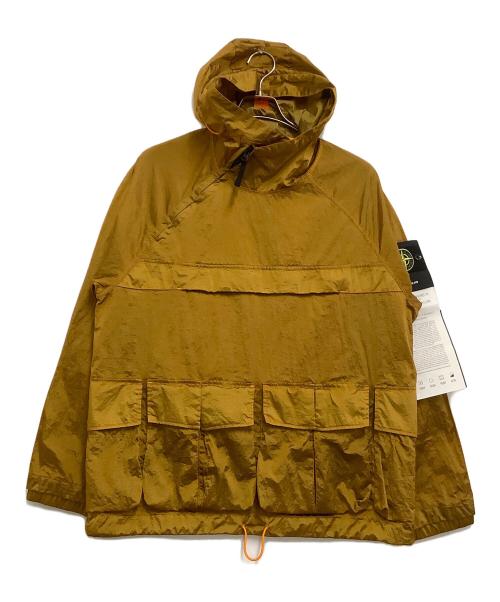 STONE ISLAND（ストーンアイランド）STONE ISLAND (ストーンアイランド) ナイロンメタルプルオーバー ブラウン サイズ:Mの古着・服飾アイテム