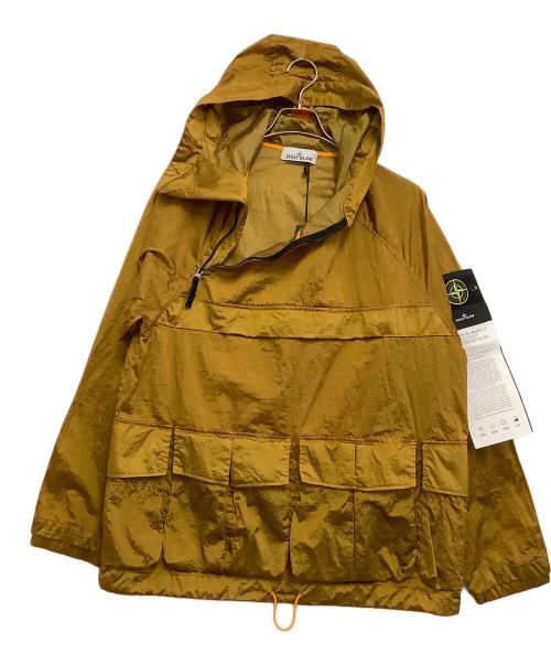 STONE ISLAND（ストーンアイランド）STONE ISLAND (ストーンアイランド) ナイロンメタルプルオーバー ブラウン サイズ:Mの古着・服飾アイテム