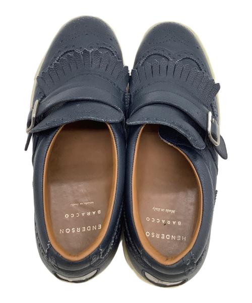 HENDERSON（ヘンダーソン）HENDERSON (ヘンダーソン) BARACCO レザーシューズ ネイビー サイズ:42の古着・服飾アイテム