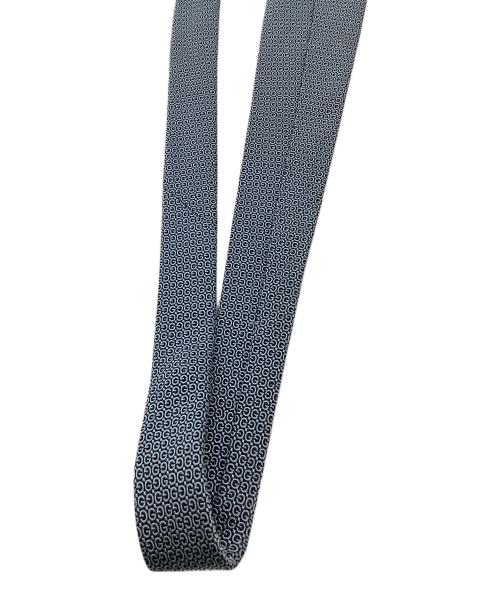 GUCCI（グッチ）GUCCI (グッチ) シルクネクタイ ブラック×スカイブルー サイズ:不明の古着・服飾アイテム