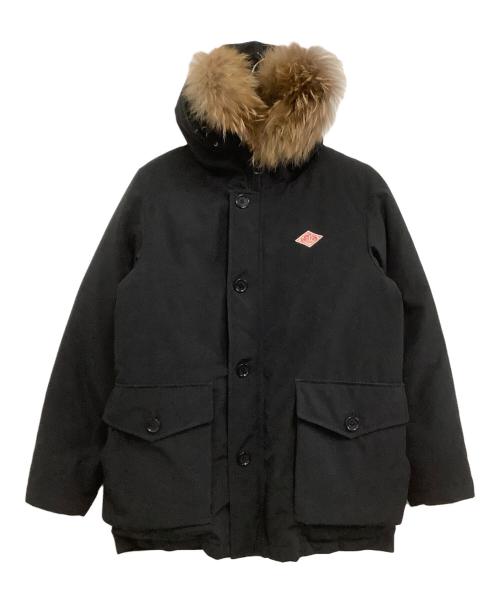 DANTON（ダントン）DANTON (ダントン) ファー付きダウンジャケット ブラック サイズ:38の古着・服飾アイテム