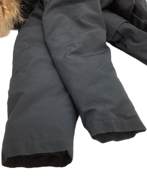 DANTON（ダントン）DANTON (ダントン) ファー付きダウンジャケット ブラック サイズ:38の古着・服飾アイテム