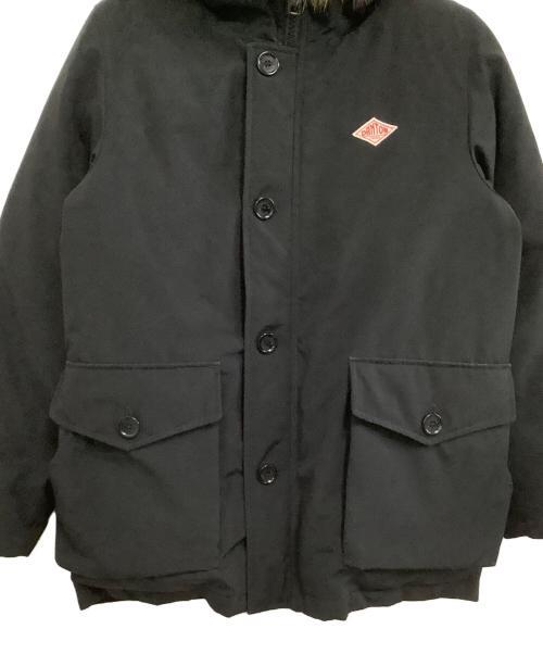 DANTON（ダントン）DANTON (ダントン) ファー付きダウンジャケット ブラック サイズ:38の古着・服飾アイテム