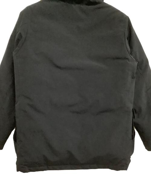 DANTON（ダントン）DANTON (ダントン) ファー付きダウンジャケット ブラック サイズ:38の古着・服飾アイテム