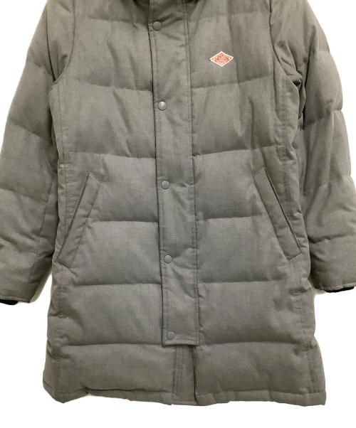 DANTON（ダントン）DANTON (ダントン) BEAMS (ビームス) ファー付きロングダウンジャケット グレー サイズ:36の古着・服飾アイテム