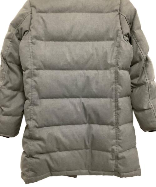 DANTON（ダントン）DANTON (ダントン) BEAMS (ビームス) ファー付きロングダウンジャケット グレー サイズ:36の古着・服飾アイテム