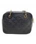 TORY BURCH (トリーバーチ) チェーンショルダーバッグ ブラック×ゴールド：5000円
