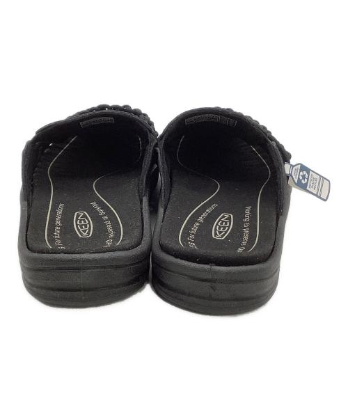 KEEN（キーン）KEEN (キーン) サンダル UNEEK II SLIDE ブラック サイズ:24 未使用品の古着・服飾アイテム