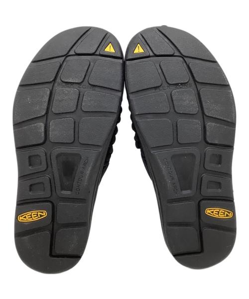 KEEN（キーン）KEEN (キーン) サンダル UNEEK II SLIDE ブラック サイズ:24 未使用品の古着・服飾アイテム