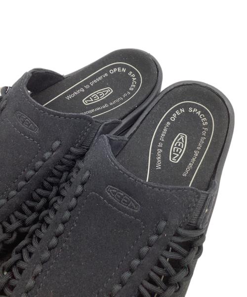 KEEN（キーン）KEEN (キーン) サンダル UNEEK II SLIDE ブラック サイズ:24 未使用品の古着・服飾アイテム