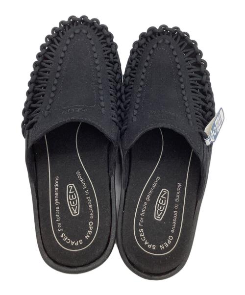 KEEN（キーン）KEEN (キーン) サンダル UNEEK II SLIDE ブラック サイズ:24 未使用品の古着・服飾アイテム