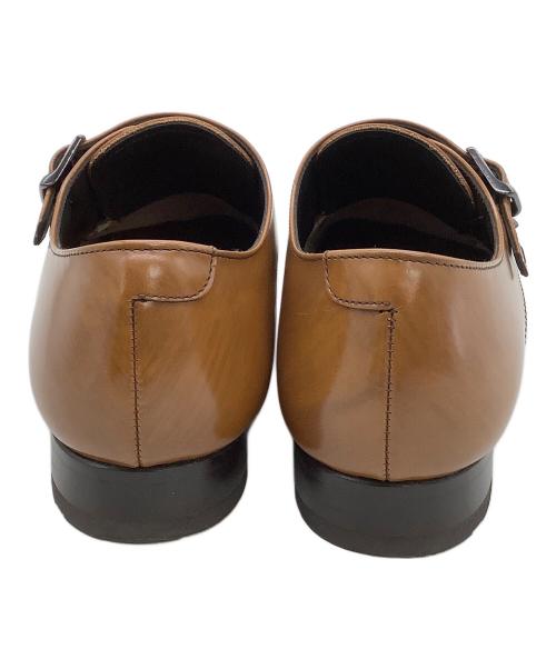 REGAL（リーガル）REGAL (リーガル) ダブルモンクストラップシューズ キャメル サイズ: 24 1/2の古着・服飾アイテム