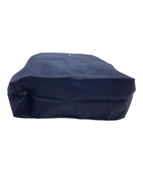 LONGCHAMP（ロンシャン）LONGCHAMP (ロンシャン) トートバッグ プリアージュS ネイビー×ブラウンの古着・服飾アイテム