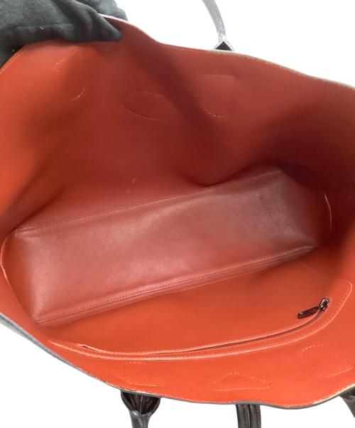 LONGCHAMP（ロンシャン）LONGCHAMP (ロンシャン) トートバッグ ブラック×ブラウンの古着・服飾アイテム