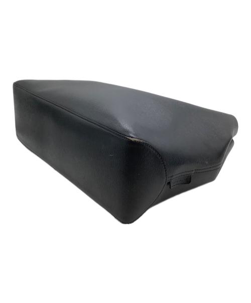 LONGCHAMP（ロンシャン）LONGCHAMP (ロンシャン) トートバッグ ブラック×ブラウンの古着・服飾アイテム