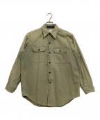 MADISON BLUEマディソンブルー）の古着「ミリタリーシャツ」｜グリーン